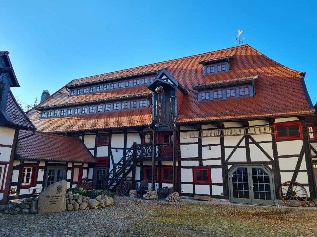 Pension Hansehof Salzwedel Exterior foto